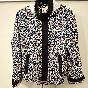 New Lularoe Women's Cheetah Print Jacket sz large